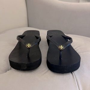 Tory Burch Women's Cut-Out Wedge Flip-Flops